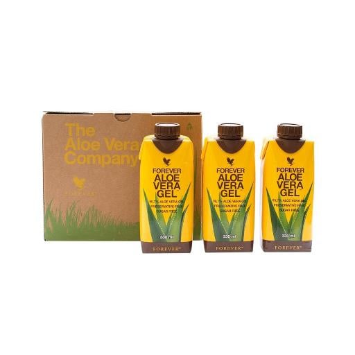 Forever Aloe Vera Gel Mini's 3x 330 ml