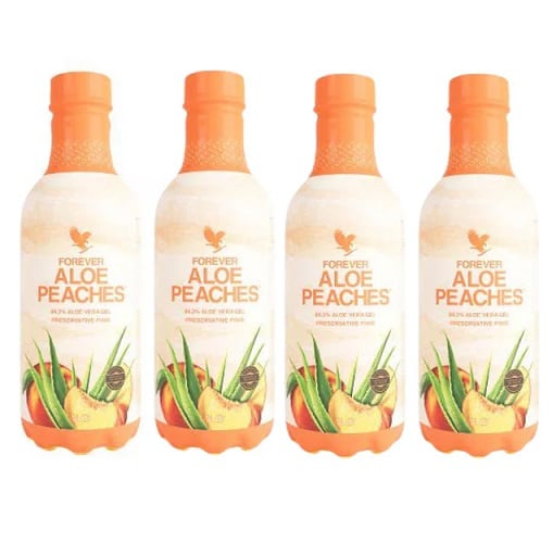 Forever Aloe Peach 4 pack