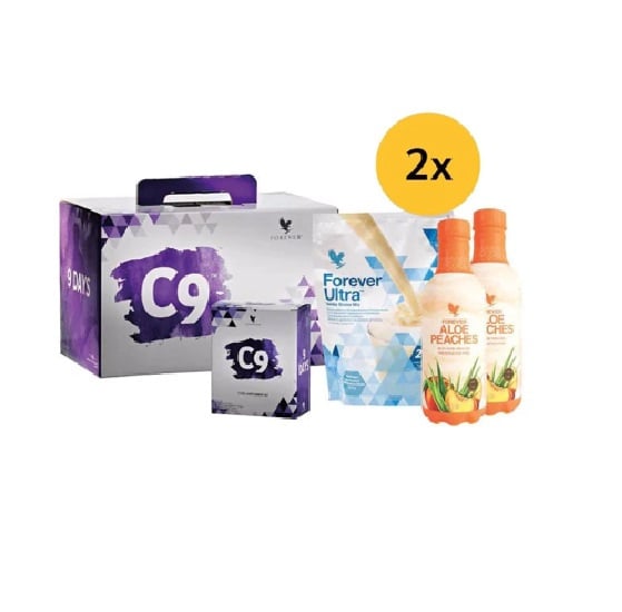 Forever C9 Peaches Vanilla 2 pieces